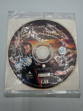 Lord of the Rings: The Return of the King (PC, 2003) Game Demo by Kellogg's